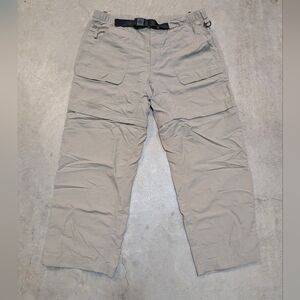 The North Face Men's XL Flaw Beige Cargo Pants Convertible
